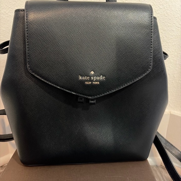 Kate Spade Midnight Black Backpack - Picture 2 of 10